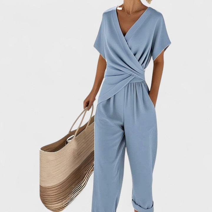 CELIRA™|TUTA ESTIVA CON LOOK A PORTAFOGLIO