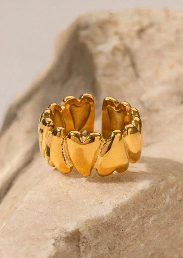 HAZEL™|ANELLO A CUORE AVVOLGENTE