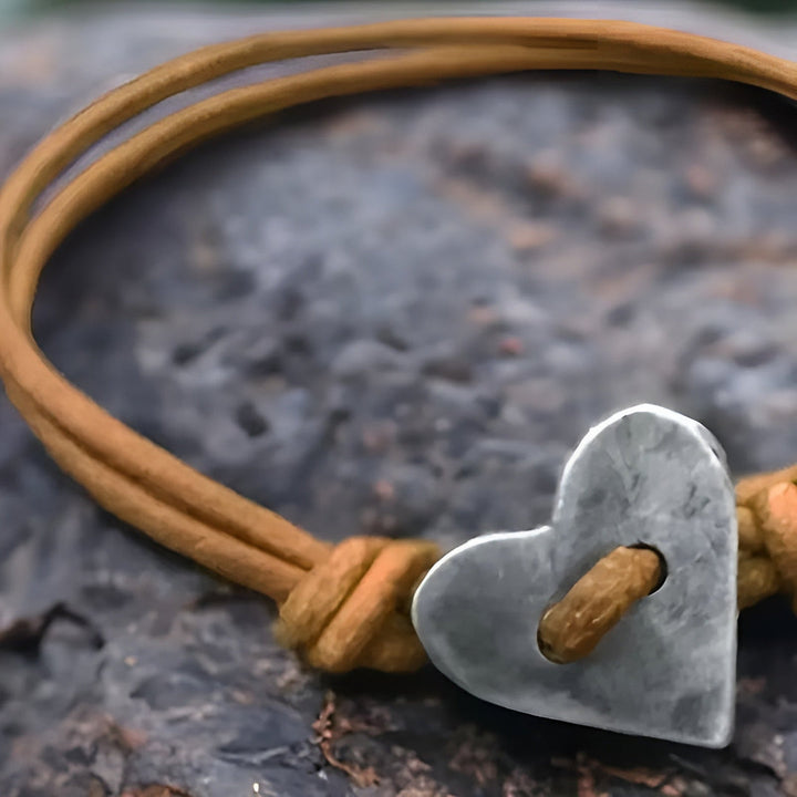 AMOURA™|BRACCIALE FATTO A MANO CON SIMBOLO DEL CUORE