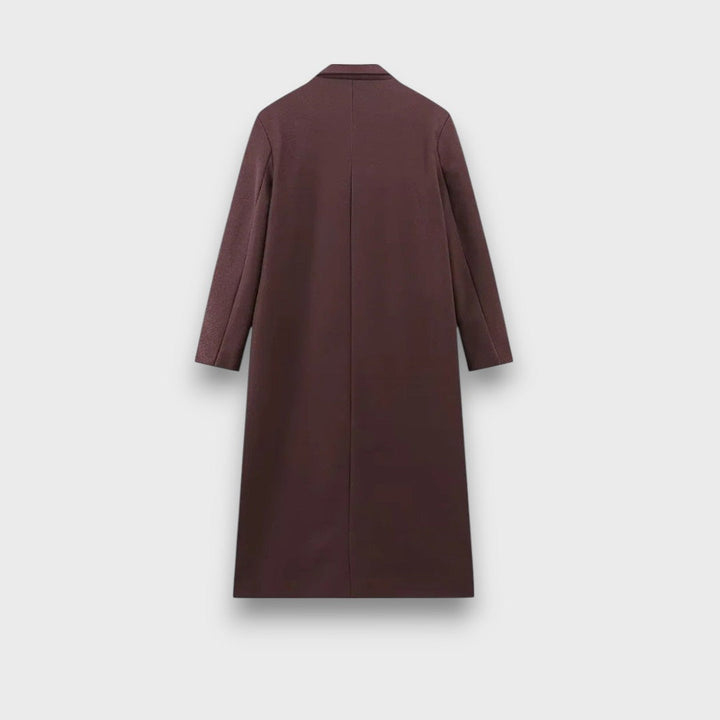 OSLAINE™|CAPPOTTO IN LANA MAXIMALISTA CON SILHOUETTE MASCHILE