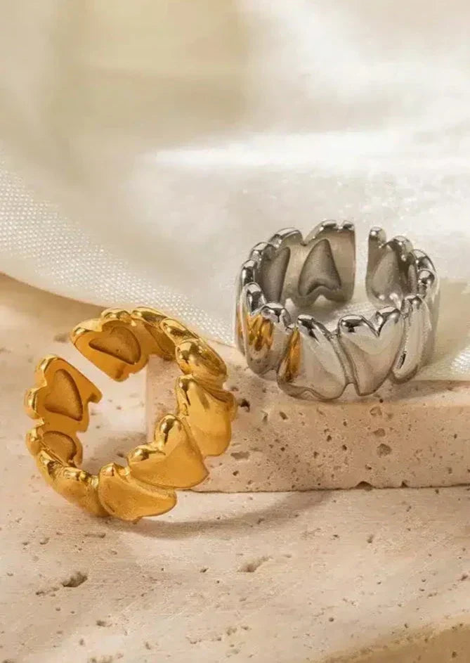 HAZEL™|ANELLO A CUORE AVVOLGENTE