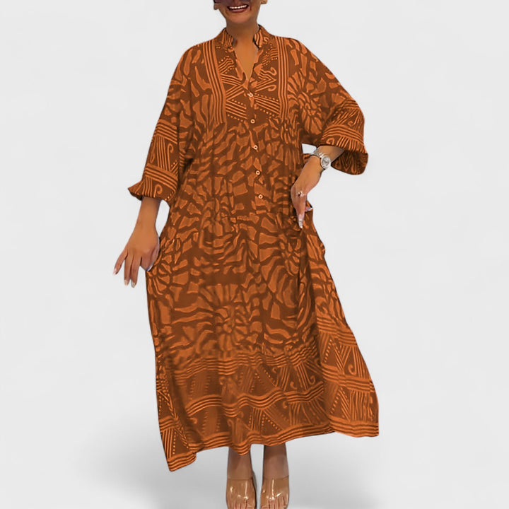 AVA™|ABITO CON STAMPA ARTISTICA