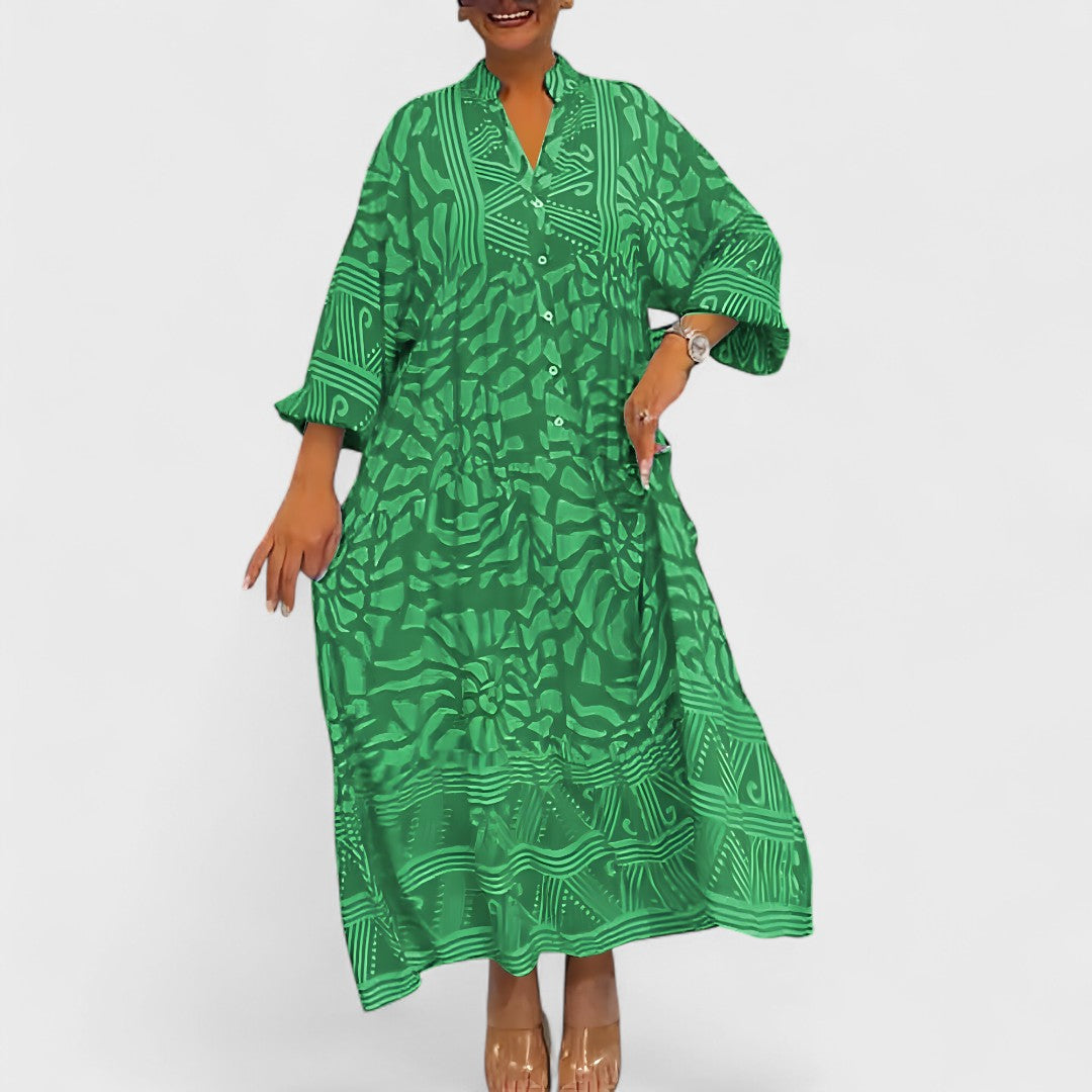 AVA™|ABITO CON STAMPA ARTISTICA