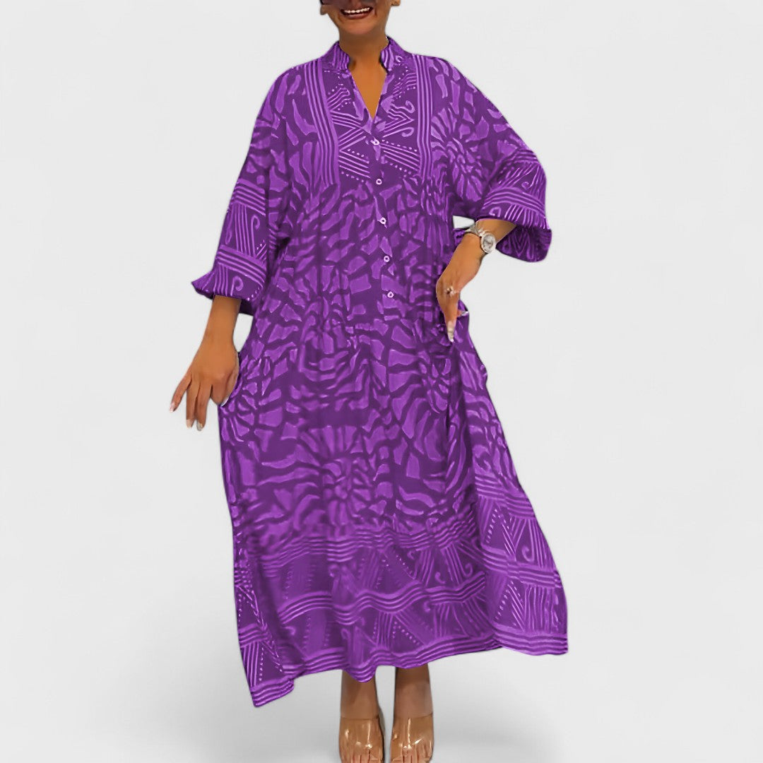 AVA™|ABITO CON STAMPA ARTISTICA