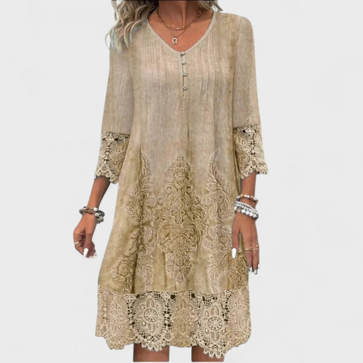 HELLE™|ELEGANTE ABITO IN PIZZO