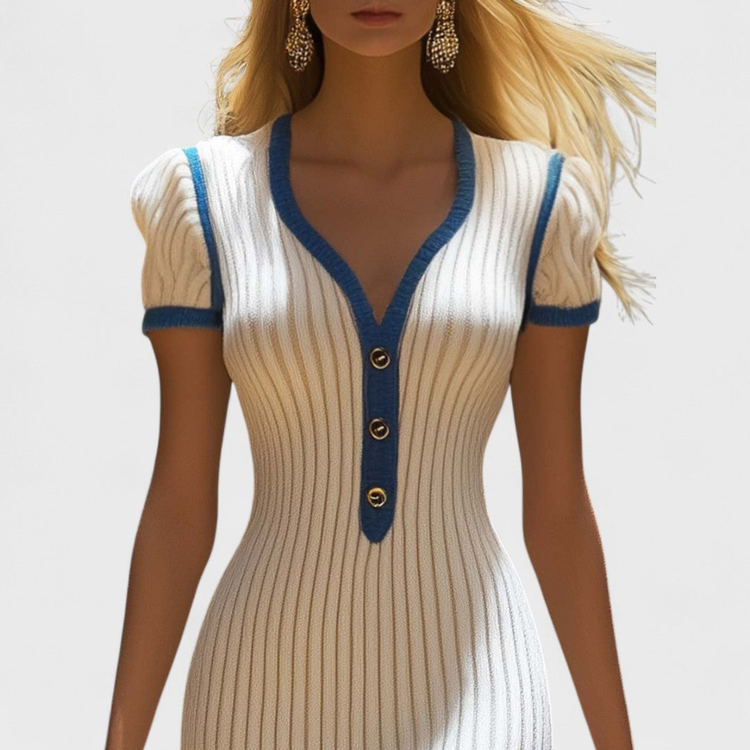 ELLENA™|ELEGANTE ABITO MIDI CON GONNA A SIRENA