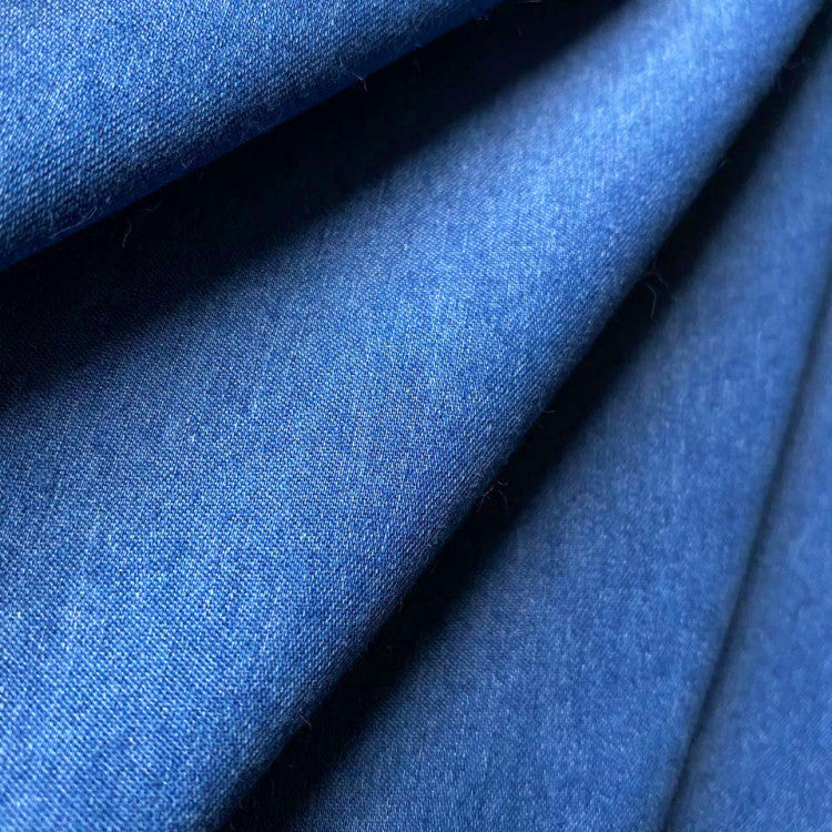 ILSE™|ABITO ESTIVO CON SCOLLO A V IN DENIM