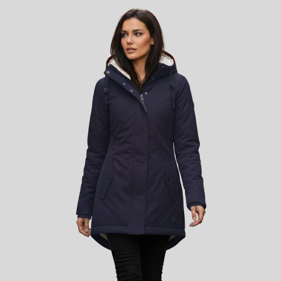 ALDA™|GIACCA INVERNALE IMPERMEABILE CON CAPPUCCIO