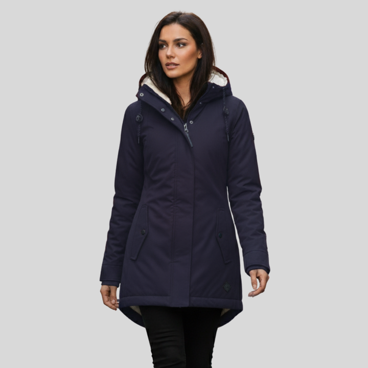 ALDA™|GIACCA INVERNALE IMPERMEABILE CON CAPPUCCIO