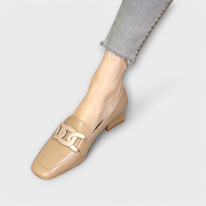MONIKA™ | MOCASSINI ELEGANTI CON TACCO