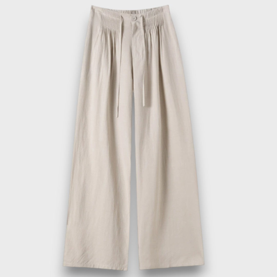 ARVENA™|PANTALONI IN LINO LEGGERI