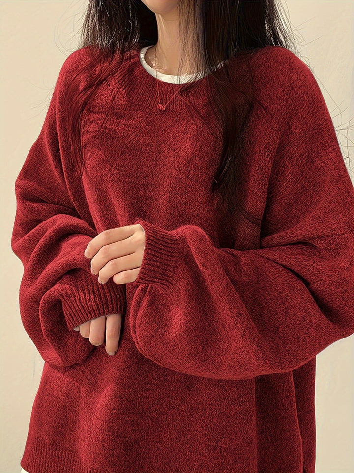 MABEL™|MAGLIONE CASUAL OVERSIZED