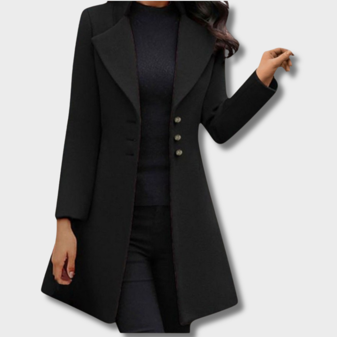 VENZI™|CAPPOTTO ELEGANTE CON MANICHE LUNGHE