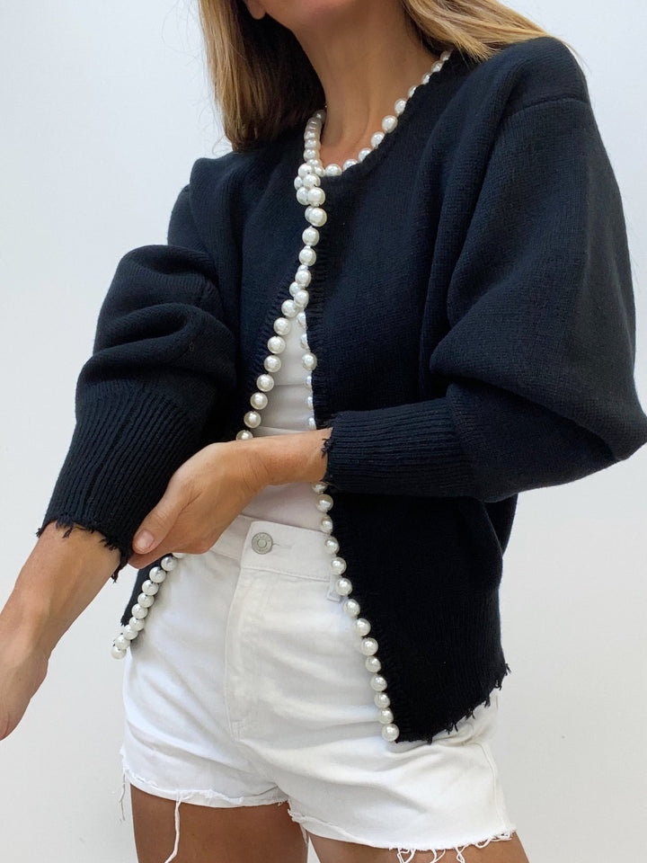 GIADA™|CARDIGAN CON BOTTONI GIOIELLO