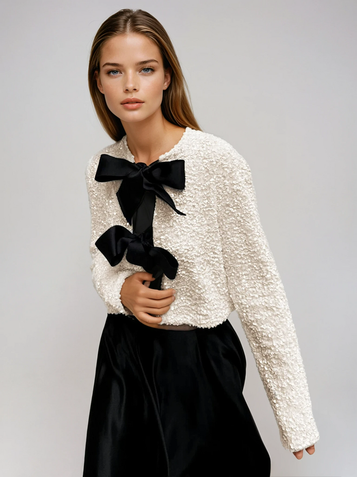 VITTORIA™|CARDIGAN SOFFICE TEXTURIZZATO