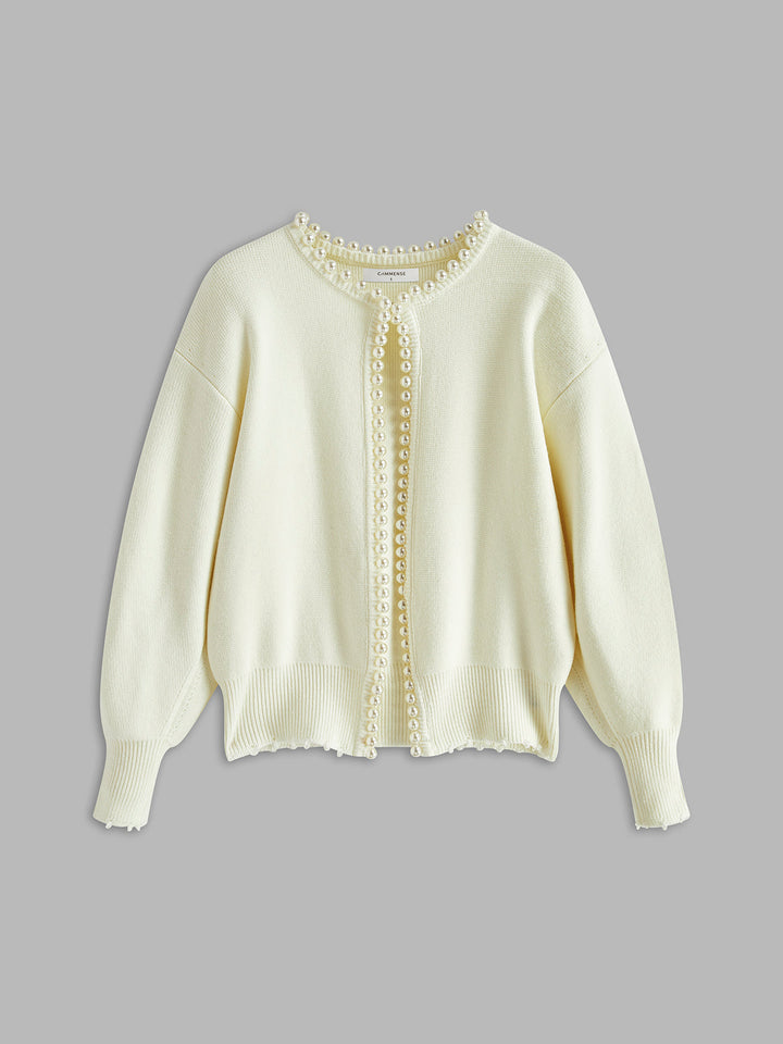GIADA™|CARDIGAN CON BOTTONI GIOIELLO