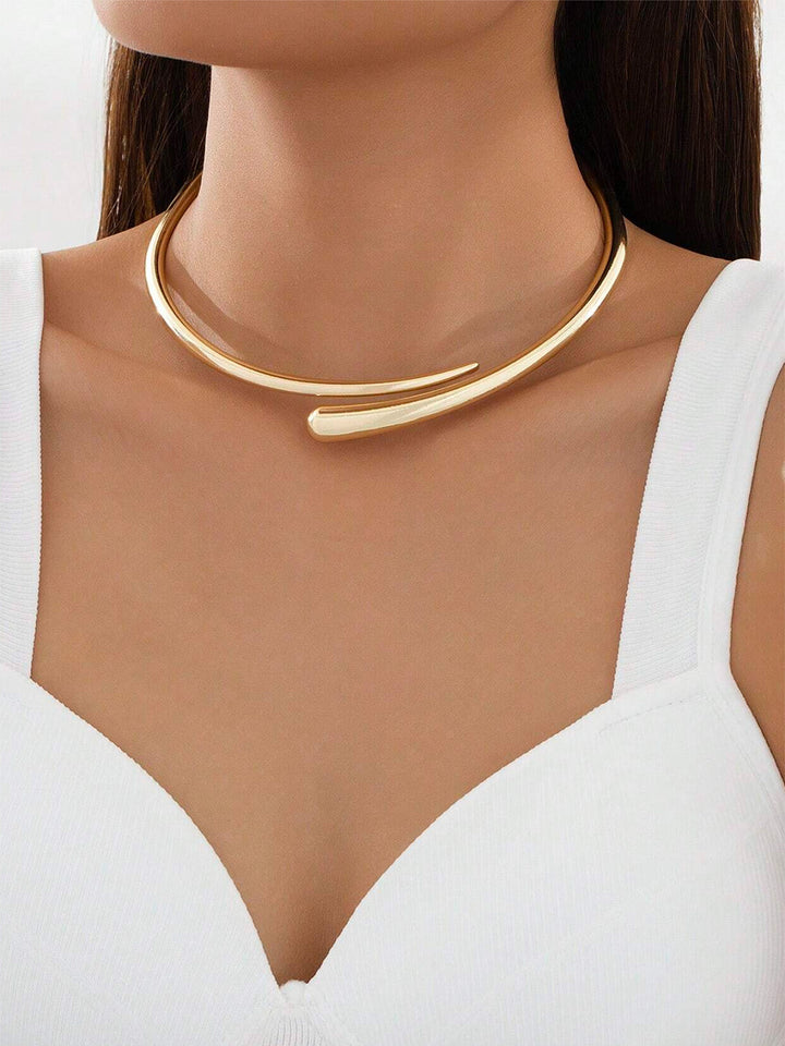 HEAVEN™|COLLANA CHOKER APERTA A GOCCIA