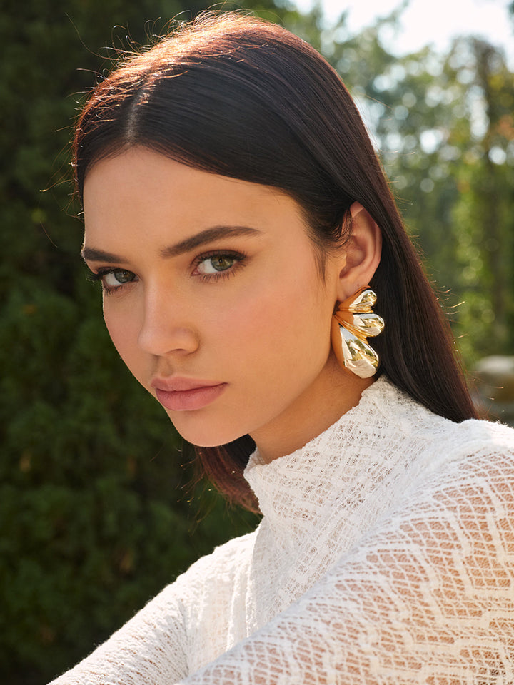 DEMI™|ORECCHINI A PERNO A FORMA DI ALA DI FARFALLA