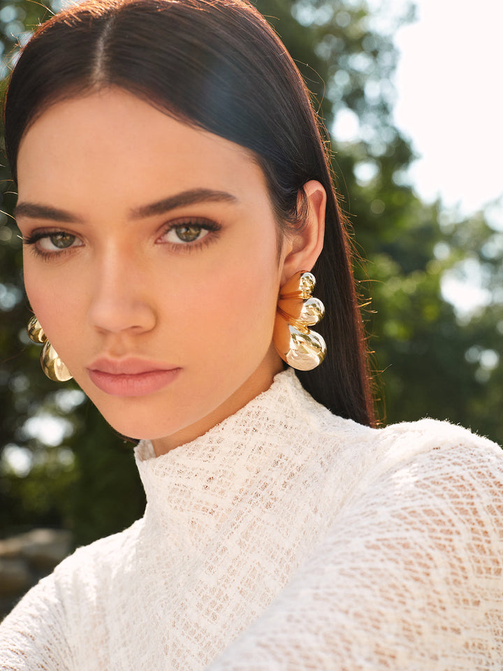 DEMI™|ORECCHINI A PERNO A FORMA DI ALA DI FARFALLA