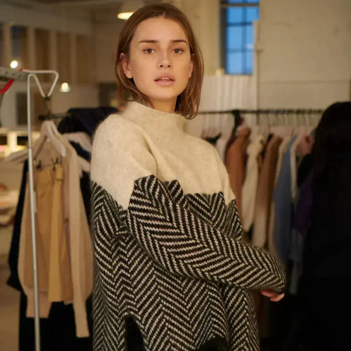 ISABELLE™|MAGLIONE A COLLO ALTO