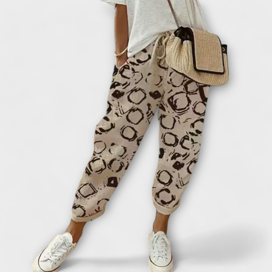 BURGA™|PANTALONI CONFORTEVOLI IN COTONE E LINO