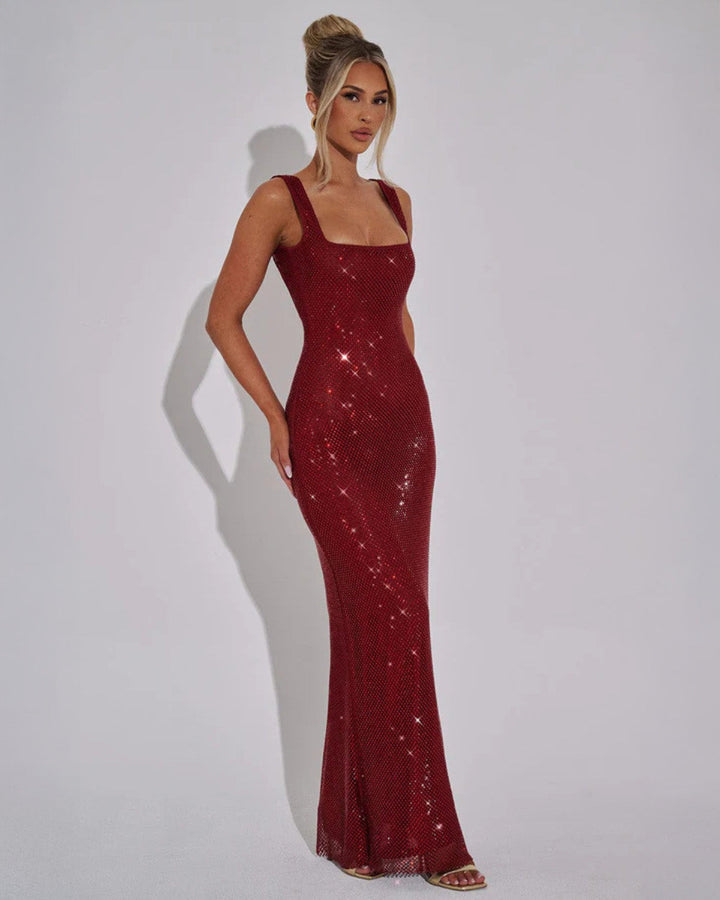 Celeste Embellished Formal Evening Grown