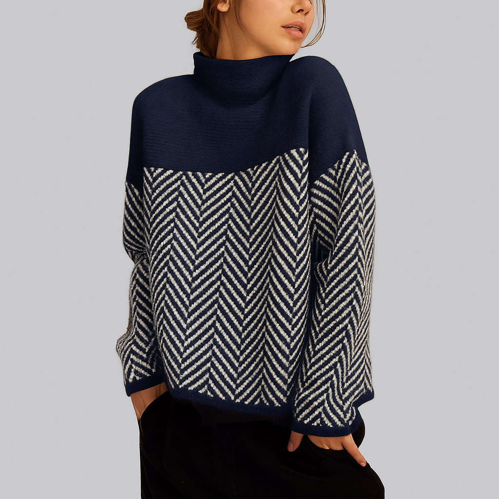 ISABELLE™|MAGLIONE A COLLO ALTO