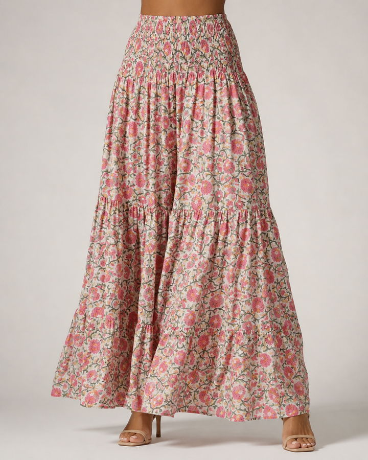 LUCIA™|GONNA LUNGA BOHO FLOREALE