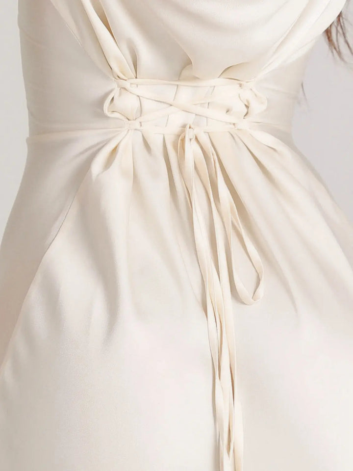 Elegant Wedding Guest Long Sleeve Maxi Dress
