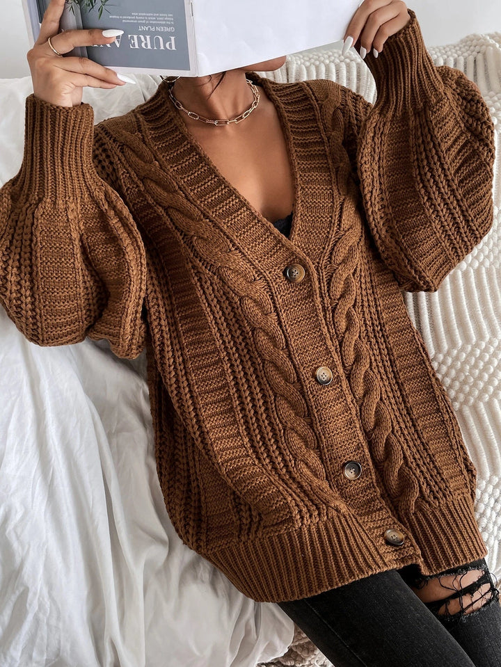 CAMILLA™|CARDIGAN TRECCE OVERSIZE