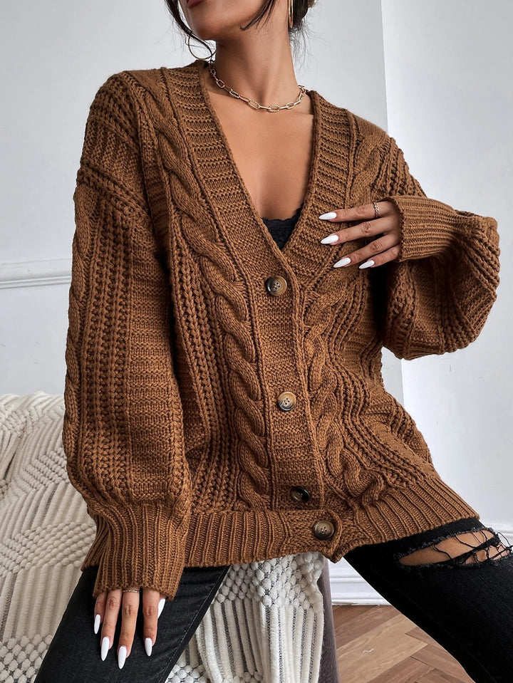 CAMILLA™|CARDIGAN TRECCE OVERSIZE