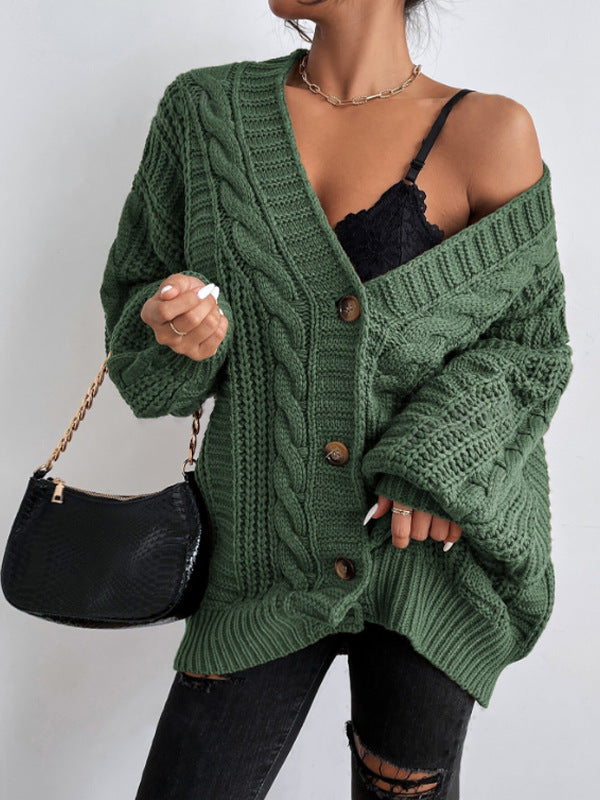 CAMILLA™|CARDIGAN TRECCE OVERSIZE