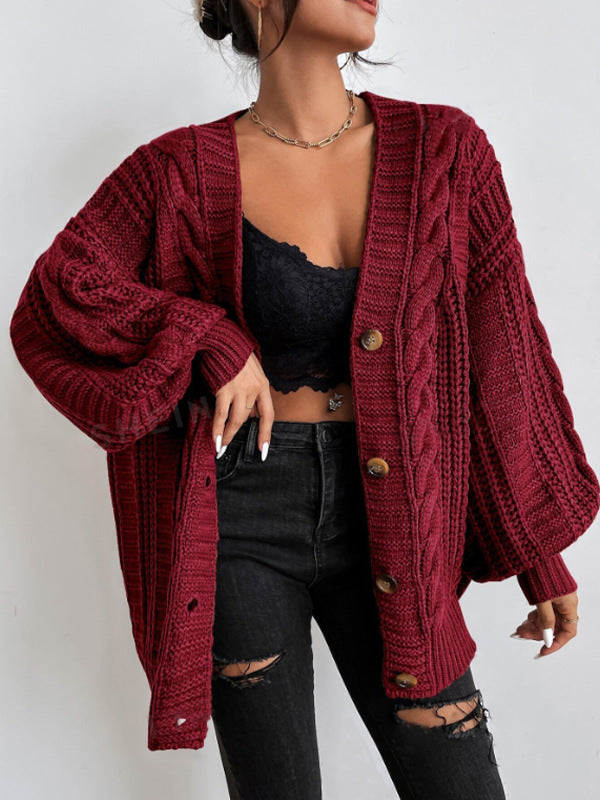 CAMILLA™|CARDIGAN TRECCE OVERSIZE