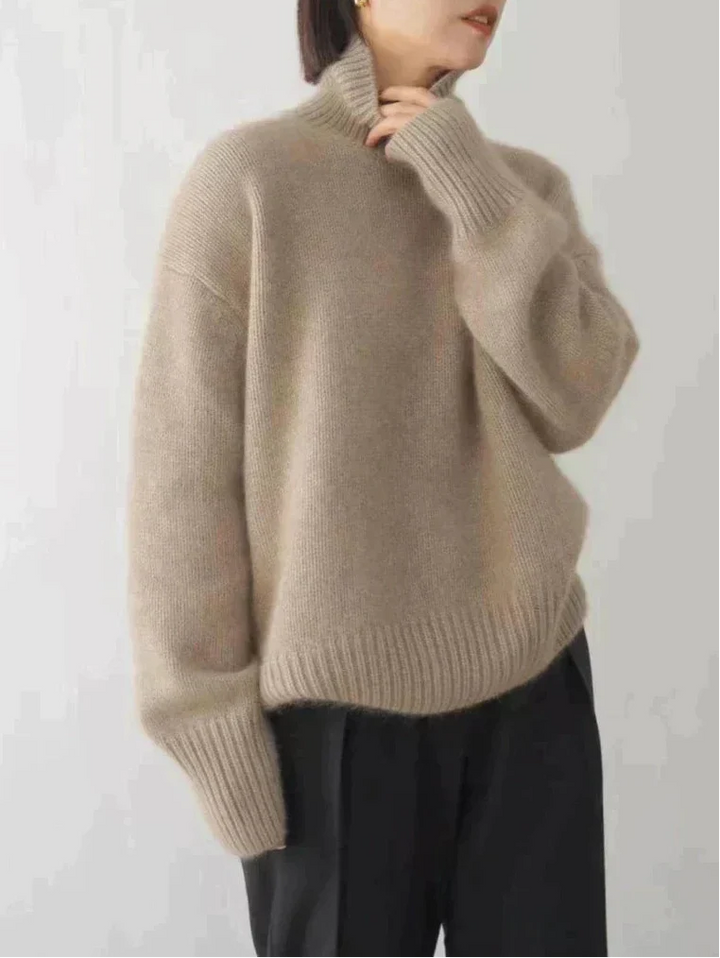 LAURA™|COLLO ALTO IN CASHMERE