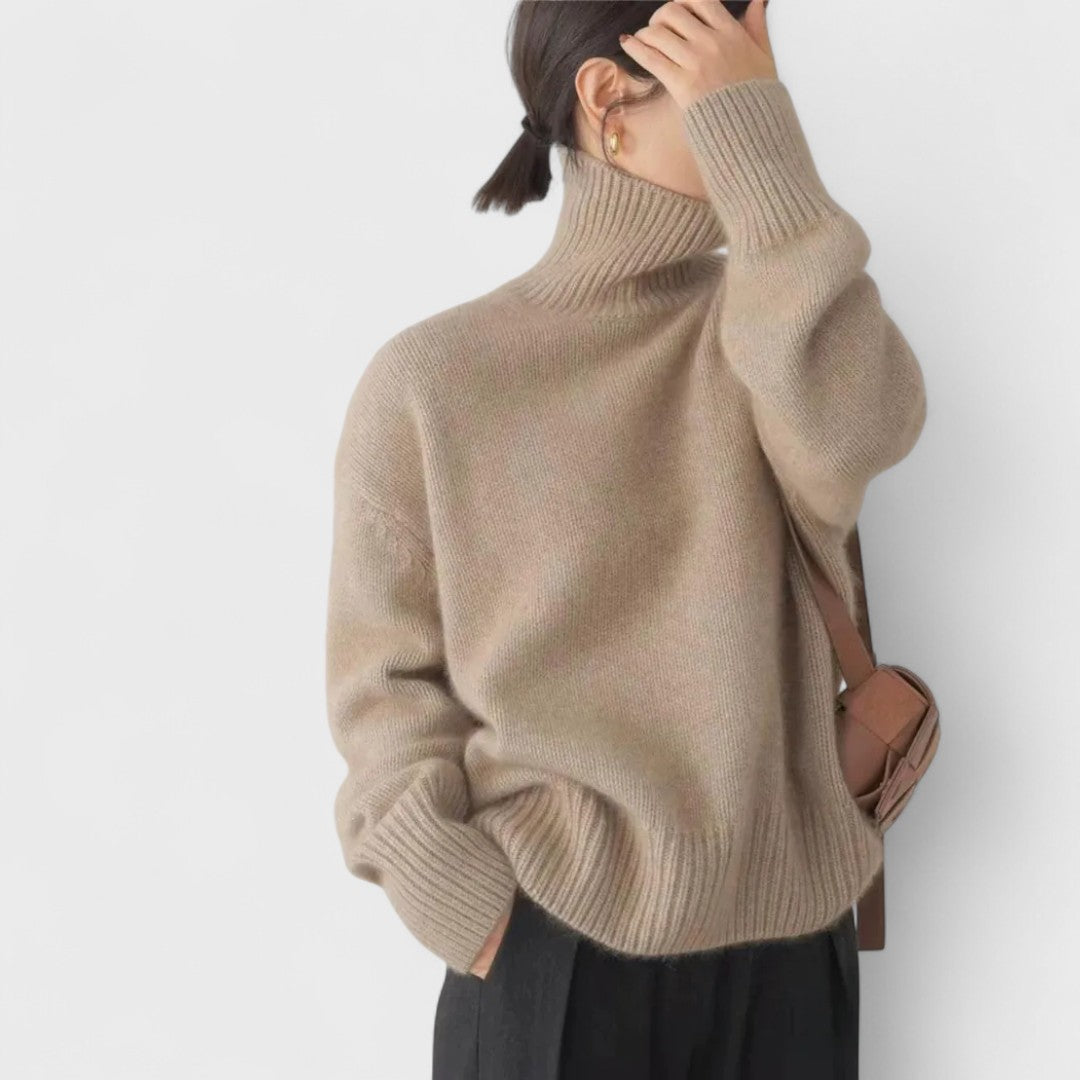 ISABELLA™|COLLO ALTO IN CASHMERE