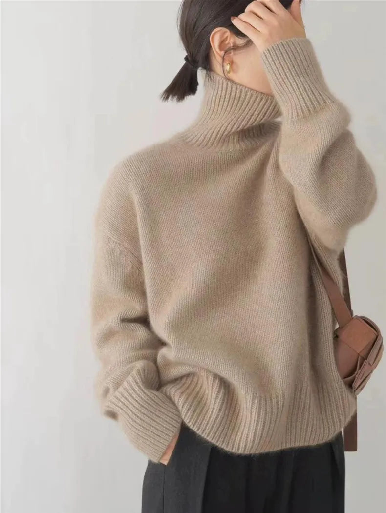 LAURA™|COLLO ALTO IN CASHMERE