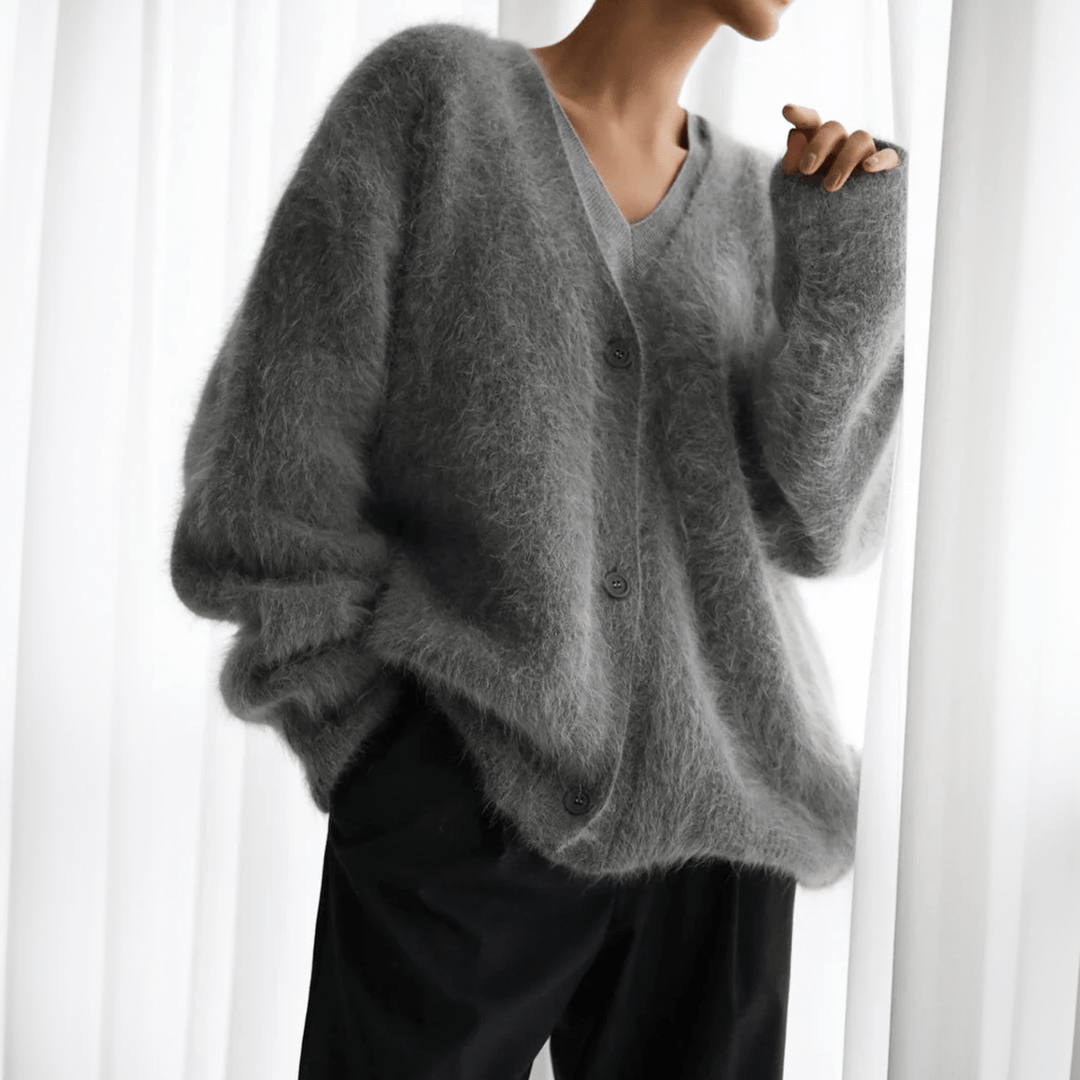 AURORA™|CARDIGAN MORBIDO IN MAGLIA