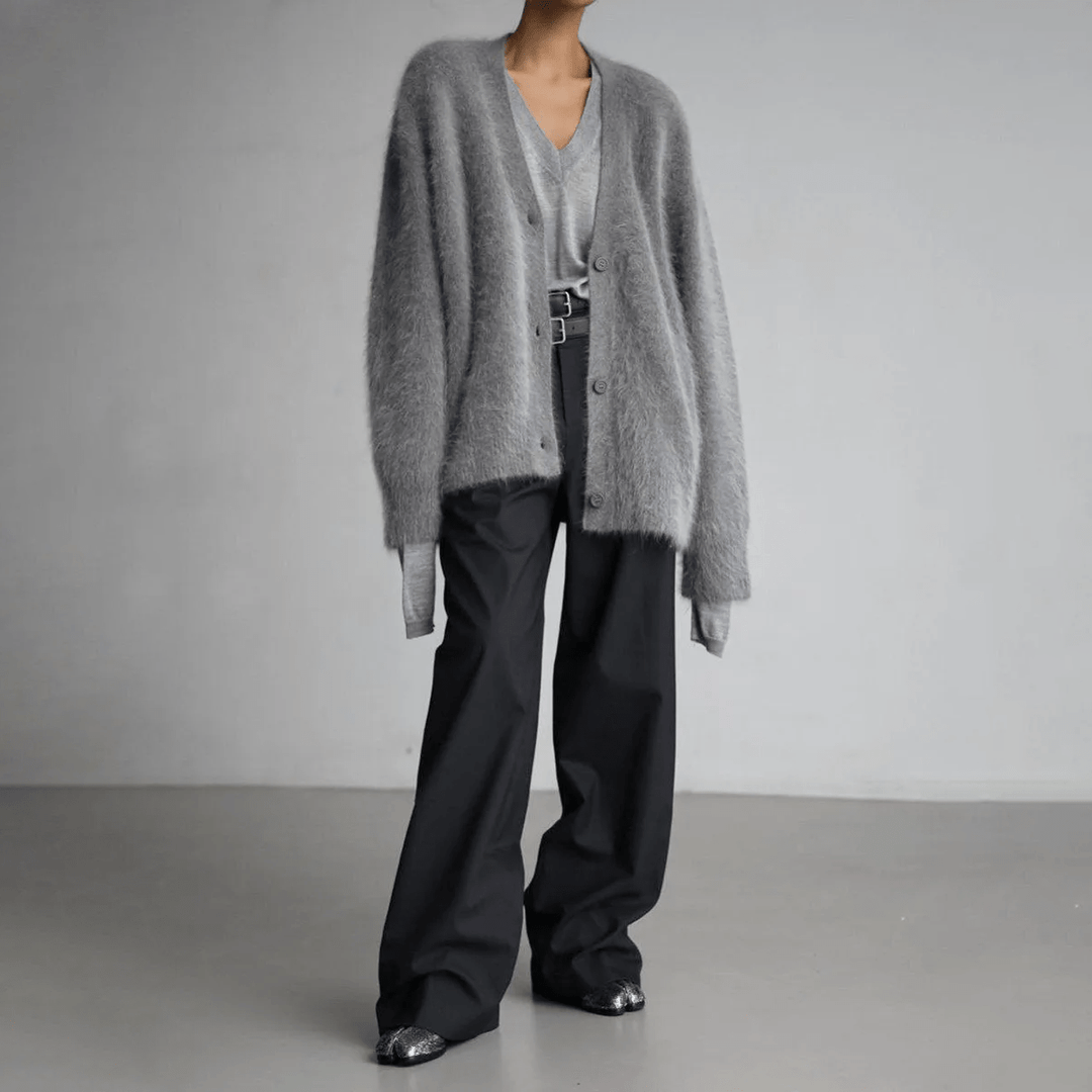 AURORA™|CARDIGAN MORBIDO IN MAGLIA