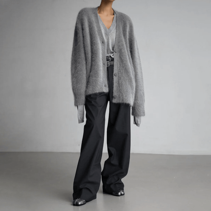 AURORA™|CARDIGAN MORBIDO IN MAGLIA