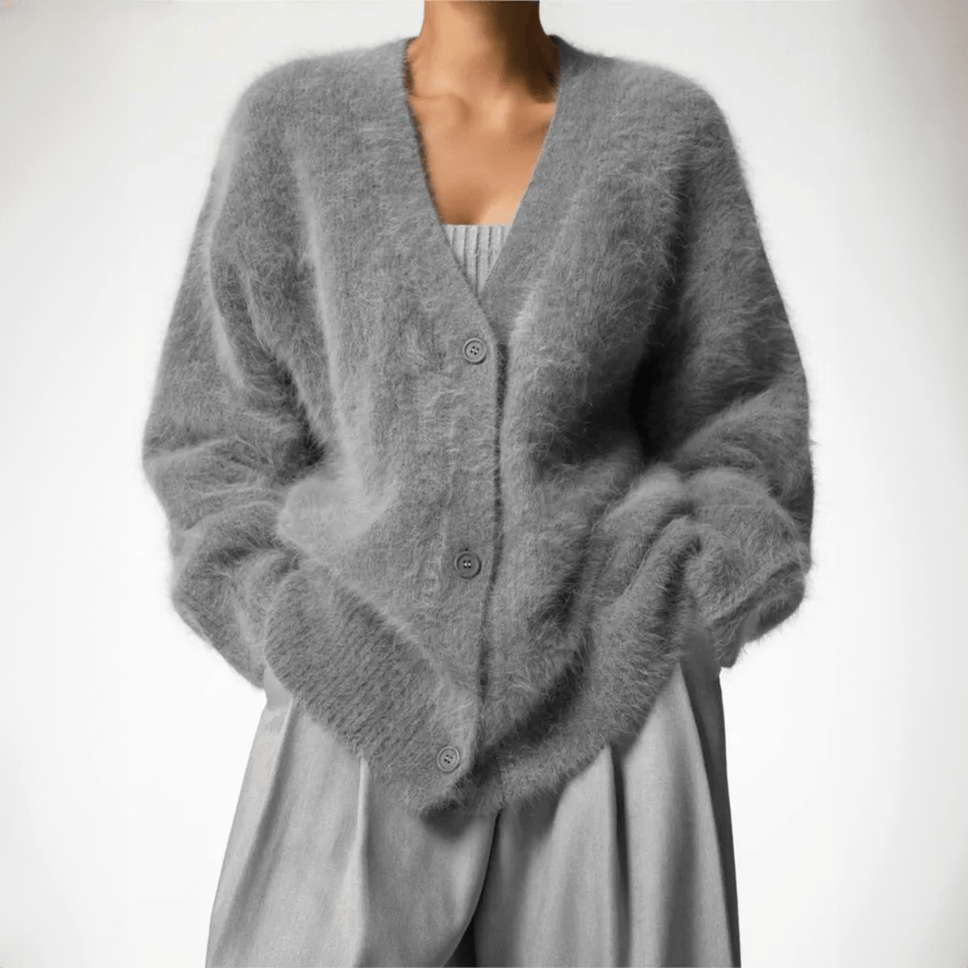 AURORA™|CARDIGAN MORBIDO IN MAGLIA