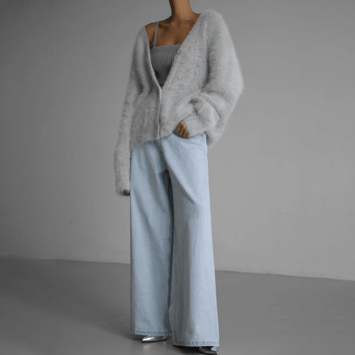 AURORA™|CARDIGAN MORBIDO IN MAGLIA