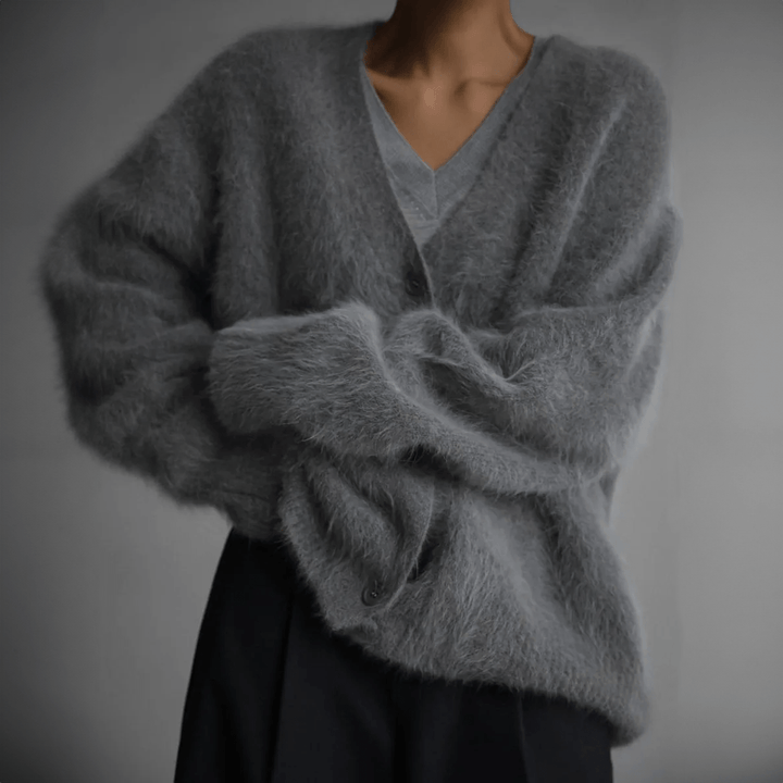 AURORA™|CARDIGAN MORBIDO IN MAGLIA