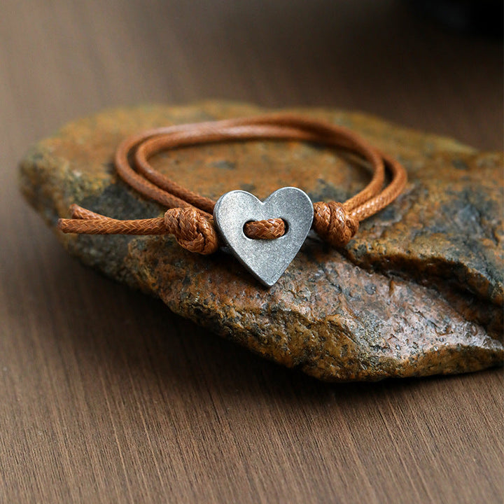 AMOURA™|BRACCIALE FATTO A MANO CON SIMBOLO DEL CUORE