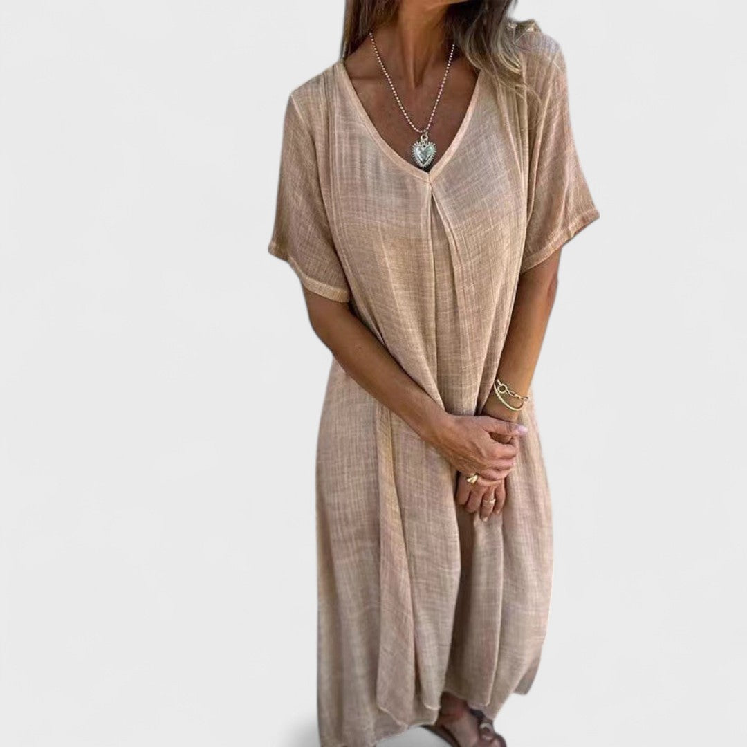 NAIA™|ABITO CON SCOLLO A V