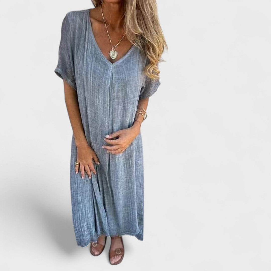 NAIA™|ABITO CON SCOLLO A V