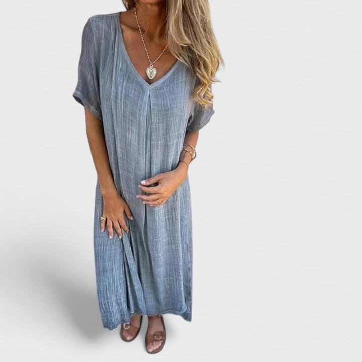 NAIA™|ABITO CON SCOLLO A V