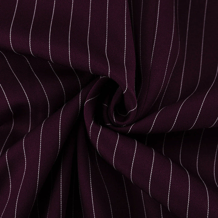 FIORA™|GIACCA DA SUIT ROSSO VINO