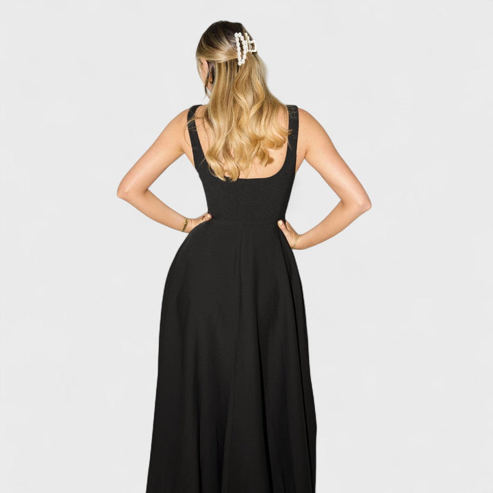 AMELIA™|ABITO MIDI FLUIDO SENZA TEMPO