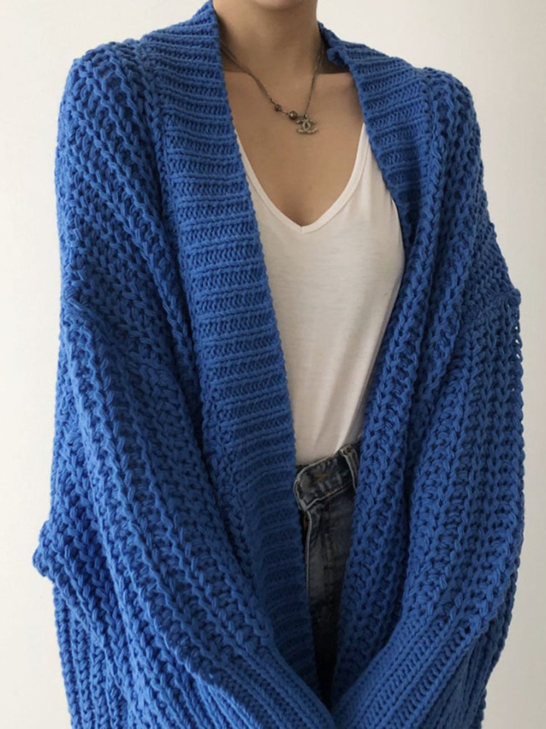 CHIARA™|CARDIGAN LUNGO IN MAGLIA