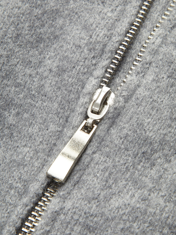 LUNA™|CARDIGAN ZIP COLLO ALTO